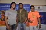 Vidyut Jamwal and Sunil Shetty attend a school event on 12th June 2015